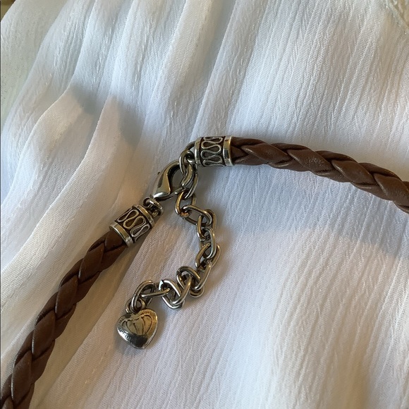 ✨Smokey Jasper Braided Leather Chain✨ - Picture 4 of 4